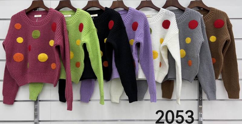 Swetry damskie Roz Standard, Mix Kolor .Paczka 10 szt
